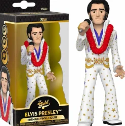 Designer Vinyl>Elvis Presley - Gold 5” Premium Vinyl Figure