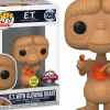 Standard Pop!>E.T. The Extra-Terrestrial - with Glowing Heart 40th Anniversary Glow in the Dark Pop! Vinyl Figure