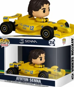 Pop! Rides & Town>F1: Formula 1 - Ayrton Senna with Lotus Race Car Pop! Rides Vinyl Figure