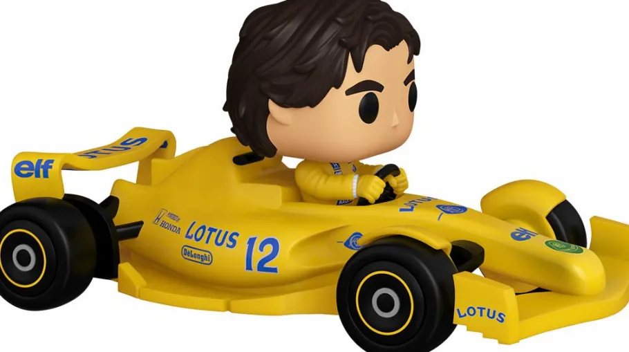 Pop! Rides & Town>F1: Formula 1 - Ayrton Senna with Lotus Race Car Pop! Rides Vinyl Figure