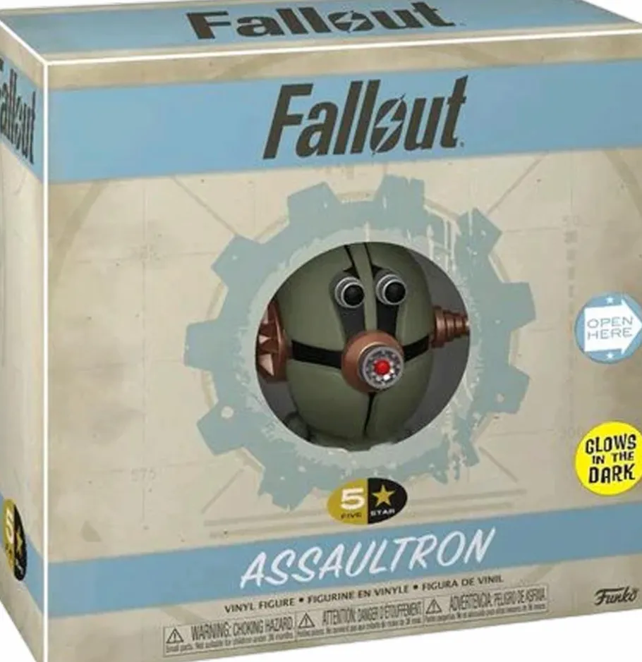 Designer Vinyl>Fallout - Assaultron 5 Star 4" Vinyl Figure