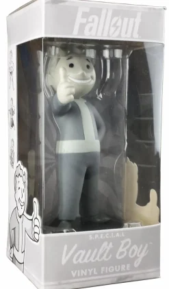 Designer Vinyl>Fallout - Vault Boy Black & White Vinyl Figure