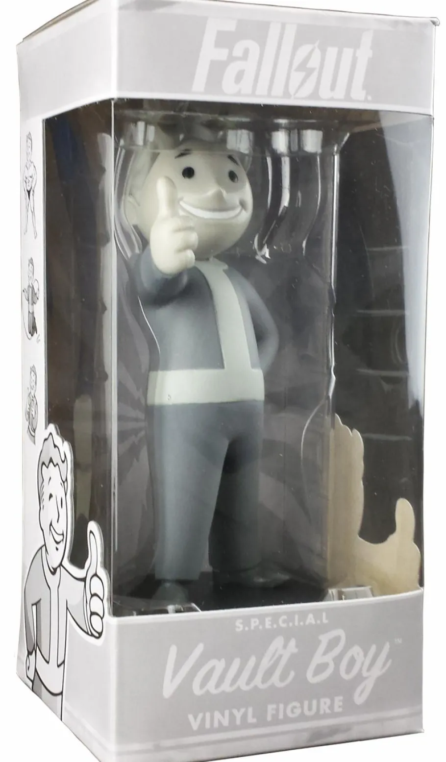 Designer Vinyl>Fallout - Vault Boy Black & White Vinyl Figure