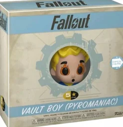Designer Vinyl>Fallout - Vault Boy (Pyromaniac) 5 Star 4" Vinyl Figure