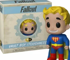 Designer Vinyl>Fallout - Vault Boy (Toughness) 5 Star 4" Vinyl Figure