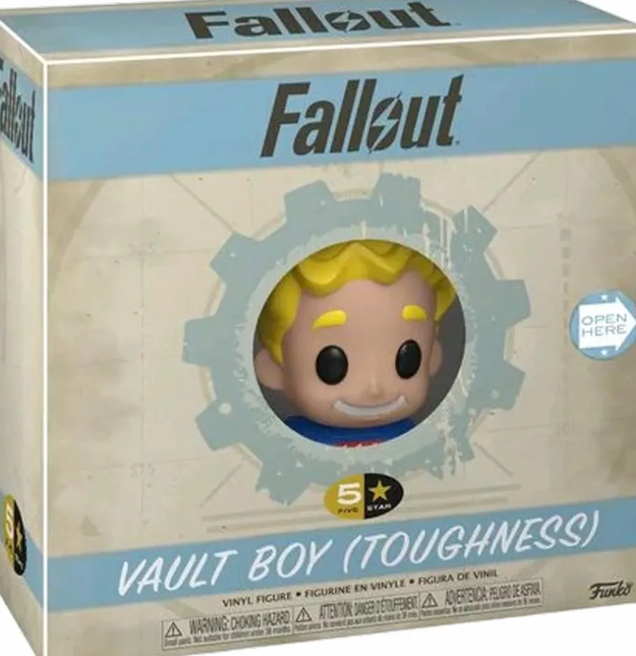 Designer Vinyl>Fallout - Vault Boy (Toughness) 5 Star 4" Vinyl Figure