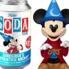 Designer Vinyl>Disney Fantasia - Sorcerer Mickey Vinyl SODA Figure in Collector Can (International Edition)