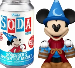 Designer Vinyl>Disney Fantasia - Sorcerer Mickey Vinyl SODA Figure in Collector Can (International Edition)