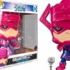 Super-Sized Pop!>Fantastic 4 Fantastic Four - Galactus with Silver Surfer Metallic 10" Pop! Vinyl Figure
