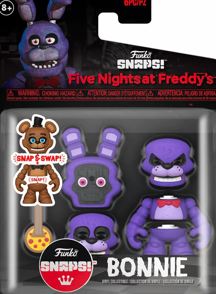 Designer Vinyl>Five Nights at Freddy's Five Nights at Freddy’s - Bonnie SNAPS! 3.5” Vinyl Figure