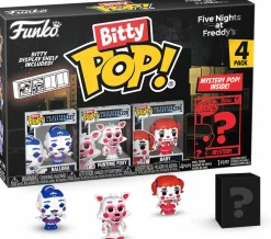Blind Box>Five Nights at Freddy's - Ballora, Funtime Foxy, Baby & Mystery Bitty Pop! Vinyl Figure 4-Pack