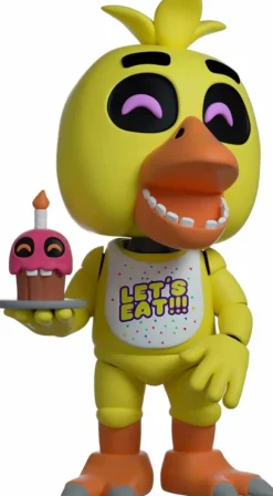 Designer Vinyl>Five Nights at Freddy's - Chica Flocked 4" Vinyl Figure