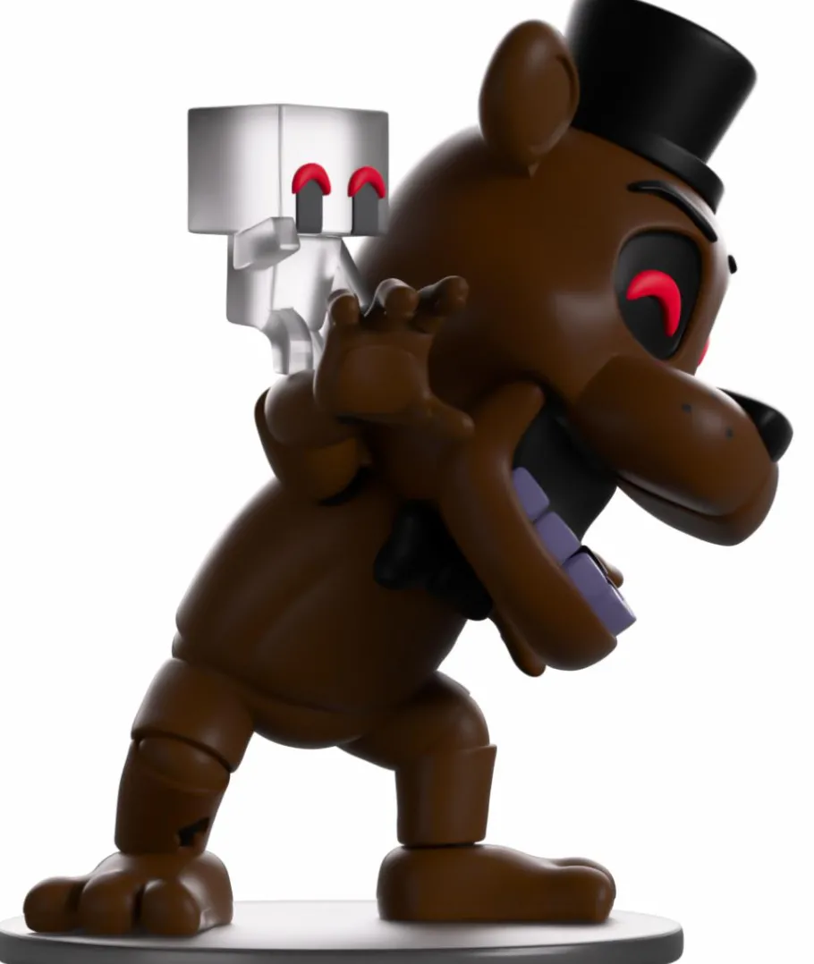 Designer Vinyl>Five Nights at Freddy's - Dark Haunted Golden Freddy 4" Vinyl Figure (Popcultcha Exclusive)