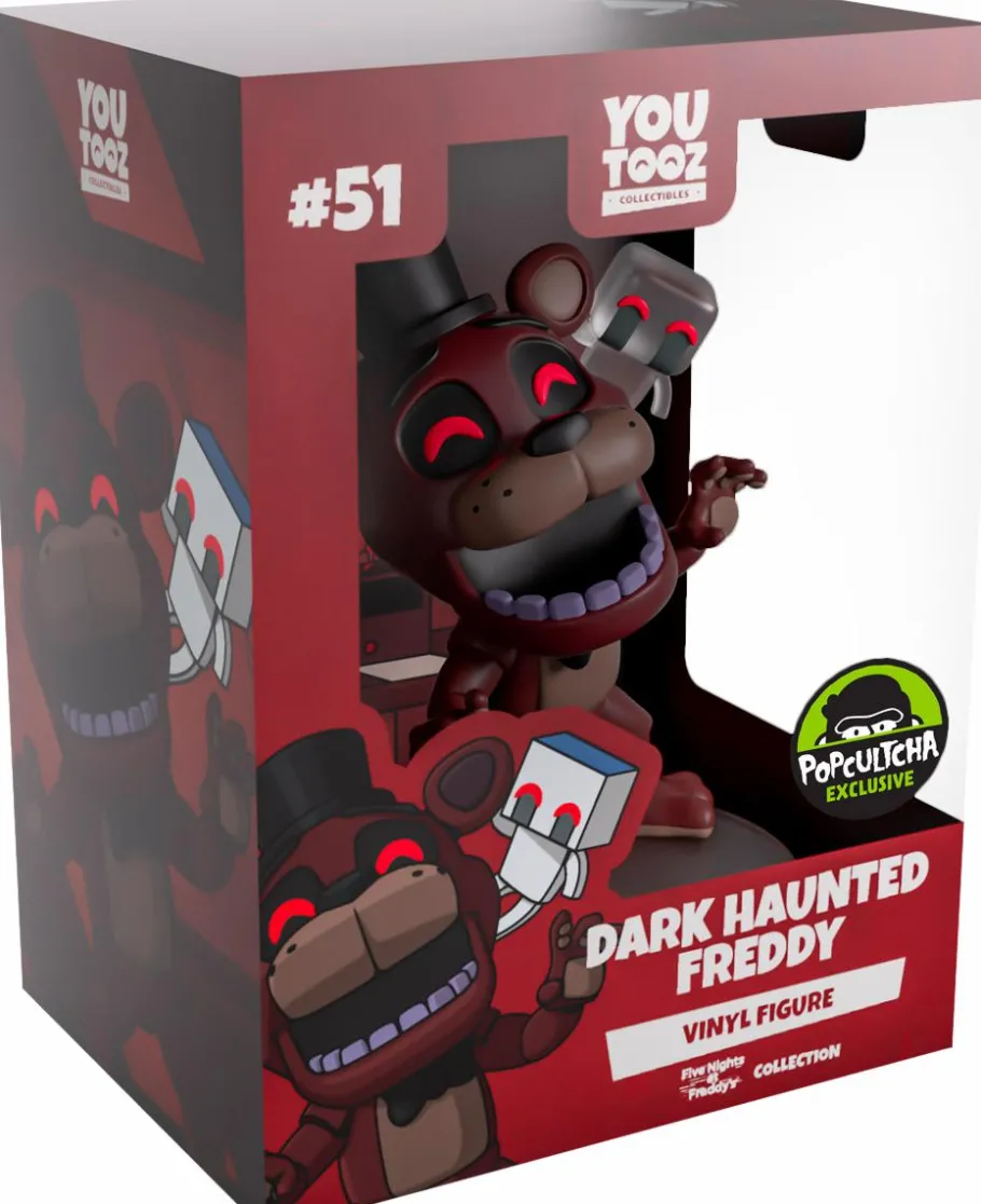 Designer Vinyl>Five Nights at Freddy's - Dark Haunted Freddy 4" Vinyl Figure (Popcultcha Exclusive)