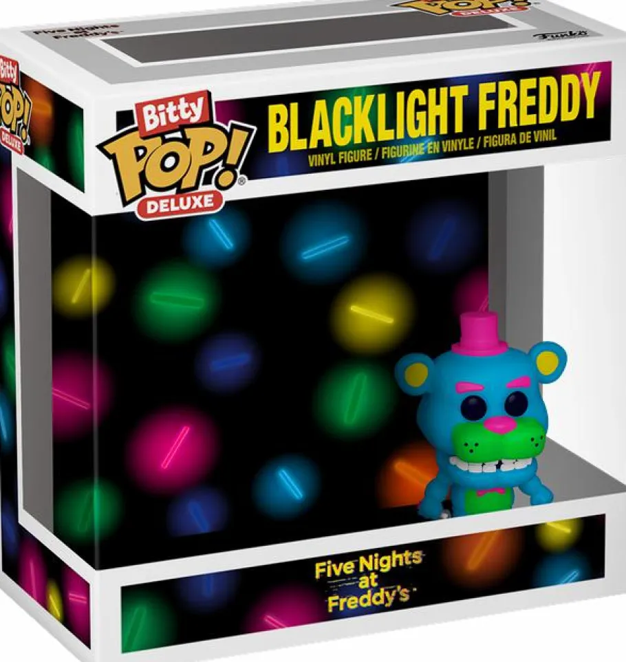 Pop! Deluxe>Five Nights at Freddy's - Freddy with Stage Bitty Pop! Deluxe Vinyl Figure