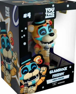 Designer Vinyl>Five Nights at Freddy's - Glamrock Freddy 4.5" Vinyl Figure