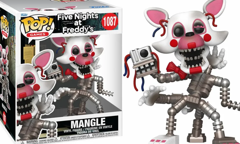 Super-Sized Pop!>Five Nights at Freddy's - Mangle 6" Super Sized Pop! Vinyl Figure