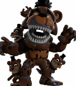 Designer Vinyl>Five Nights at Freddy's Five Nights at Freddy’s - Nightmare Freddy and Freddles 5" Vinyl Figure