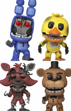 Pop! Bundles>Five Nights at Freddy's - The Withered Pop! Vinyl Bundle (Set of 4)