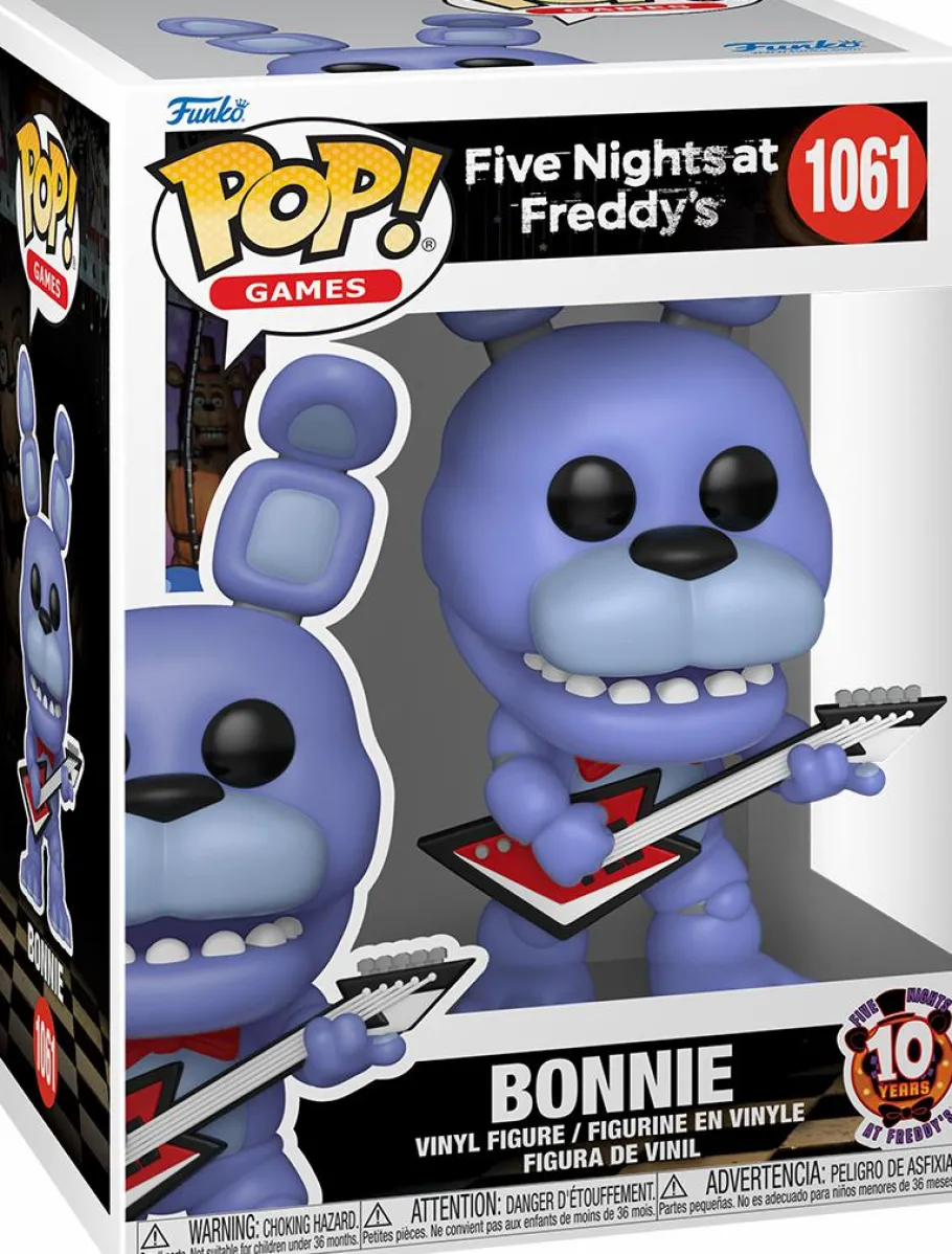 Standard Pop!>Five Nights at Freddy's : 10th Anniversary - Bonnie with Guitar Pop! Vinyl Figure