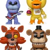 Pop! Bundles>Five Nights at Freddy's : 10th Anniversary - The Twisted Ones Pop! Vinyl Bundle (Set of 4)