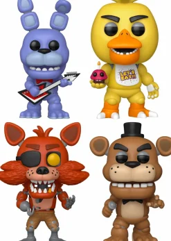 Pop! Bundles>Five Nights at Freddy's : 10th Anniversary - The Twisted Ones Pop! Vinyl Bundle (Set of 4)