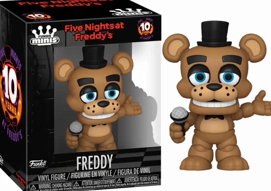 Blind Box>Five Nights at Freddy's : 10th Anniversary - 3" Scale Mini Vinyl Figure (Mystery Single Unit)