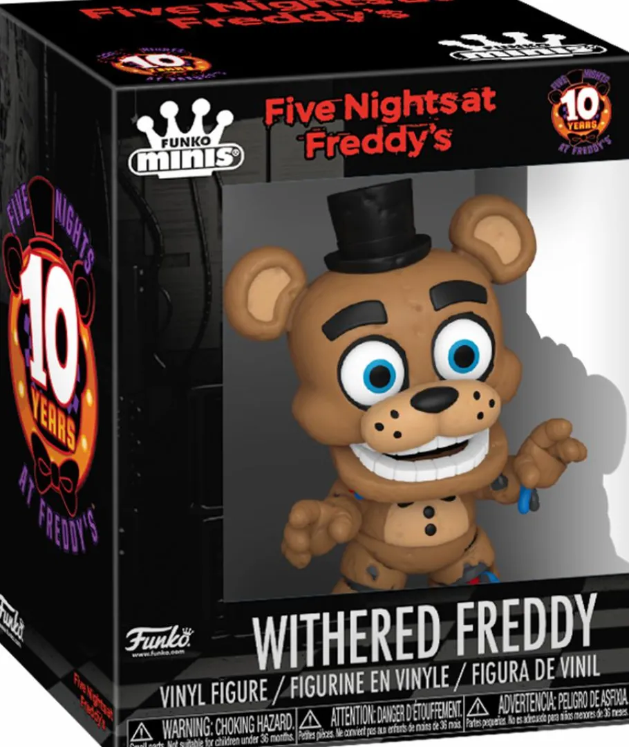 Blind Box>Five Nights at Freddy's : 10th Anniversary - 3" Scale Mini Vinyl Figure (Mystery Single Unit)