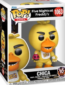 Standard Pop!>Five Nights at Freddy's : 10th Anniversary - Chica with Cupcake Pop! Vinyl Figure