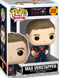Standard Pop!>F1: Formula 1 Formula 1 - Max Verstappen with Helmet Pop! Vinyl Figure