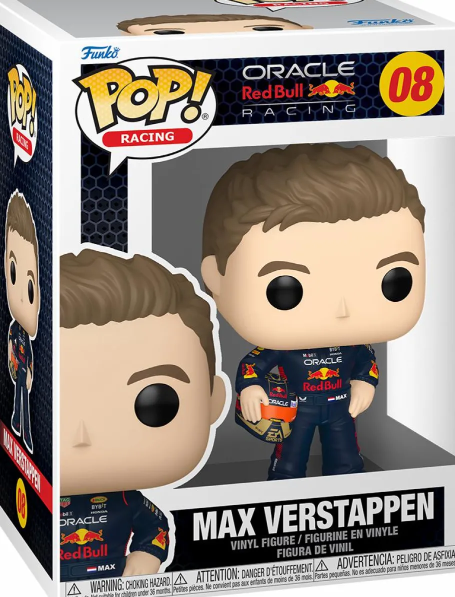 Standard Pop!>F1: Formula 1 Formula 1 - Max Verstappen with Helmet Pop! Vinyl Figure