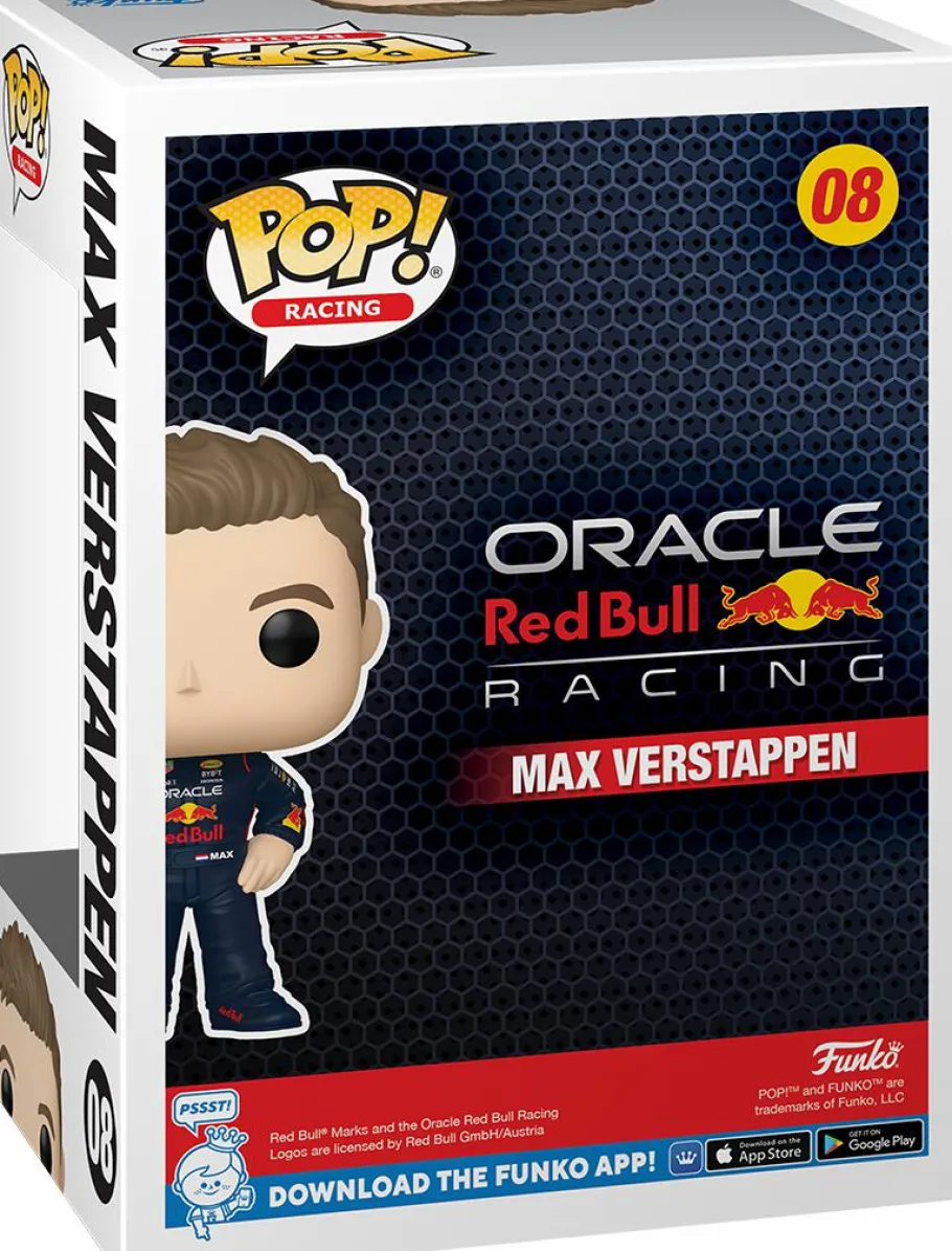 Standard Pop!>F1: Formula 1 Formula 1 - Max Verstappen with Helmet Pop! Vinyl Figure