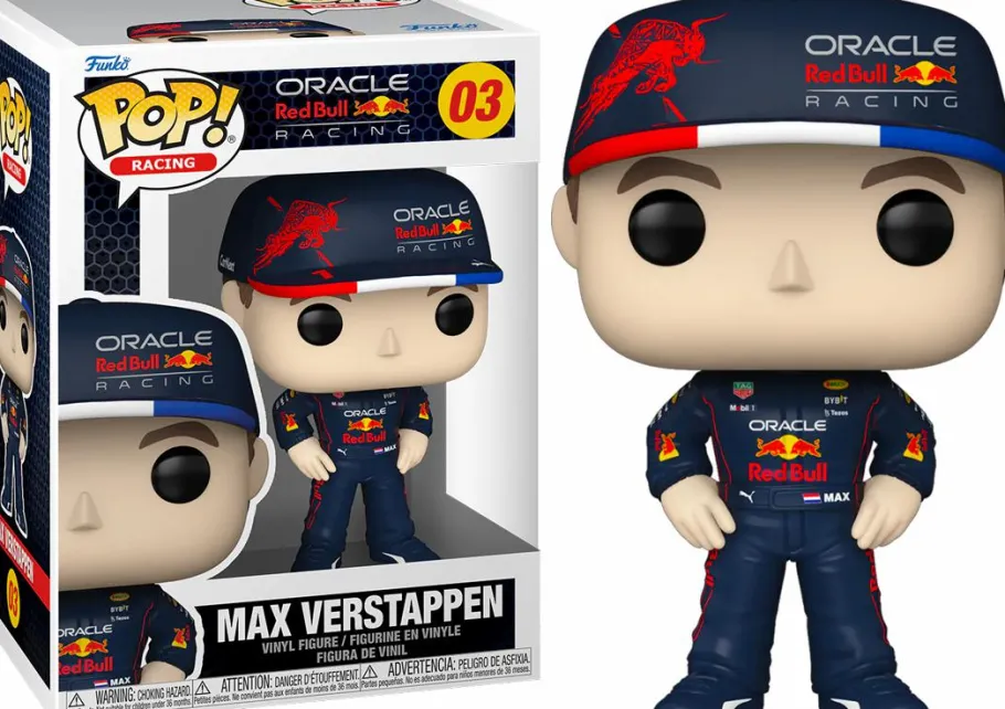 Standard Pop!>F1: Formula 1 Formula 1 - Max Verstappen with Cap Pop! Vinyl Figure