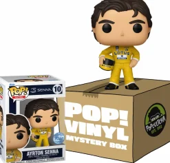 Collector & Mystery Boxes>F1: Formula 1 Formula One - Ayrton Senna (Lotus Racing Suit) Mystery Box (Includes Senna & 3 Exclusive Pop! Vinyl Figures)