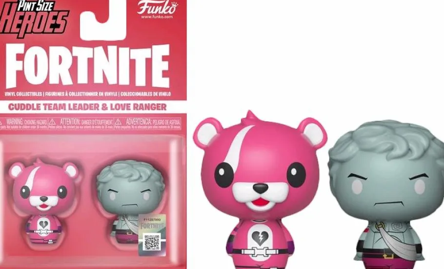 Designer Vinyl>Fortnite - Cuddle Team Leader & Love Ranger Pint Size Hero 2-pack