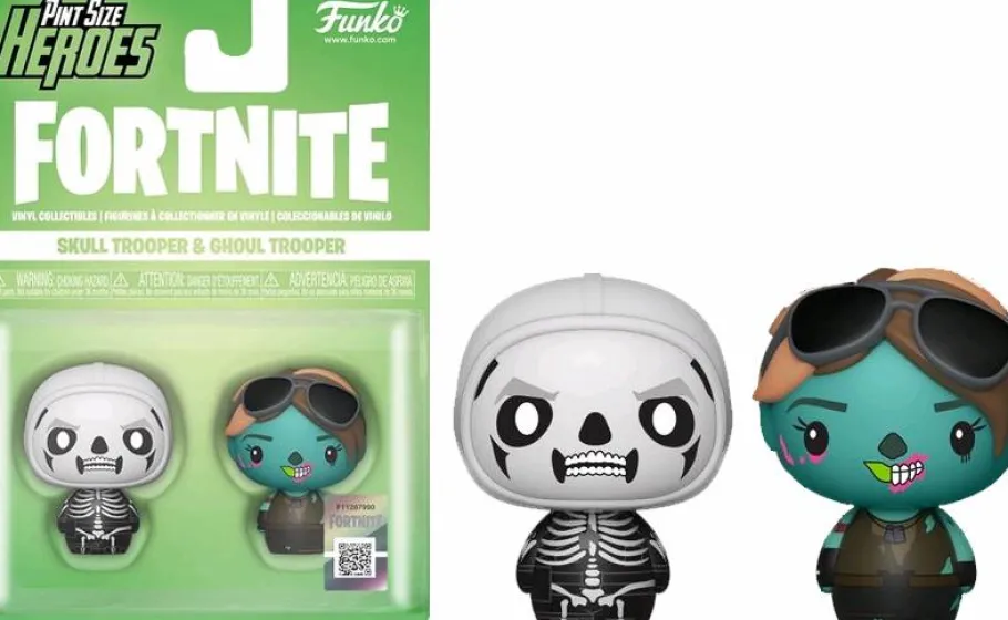 Designer Vinyl>Fortnite - Skull Trooper & Ghoul Trooper Pint Size Hero 2-pack