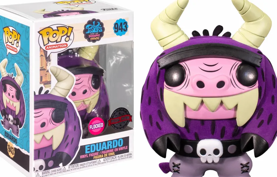 Standard Pop!>Foster's Home Foster’s Home For Imaginary Friends - Eduardo Flocked Pop! Vinyl Figure