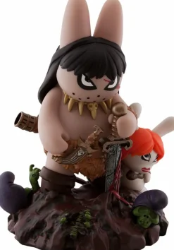 Designer Vinyl>Frazetta Frank Kozik - Frank Labbit the Barbarian 10” Vinyl Figure