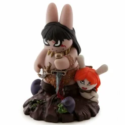 Designer Vinyl>Frazetta Frank Kozik - Frank Labbit the Barbarian 10” Vinyl Figure