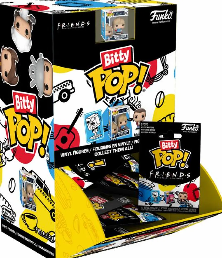 Designer Vinyl>Friends - Bitty Pop! Blind Bag Vinyl Figure (Display of 36 Units)
