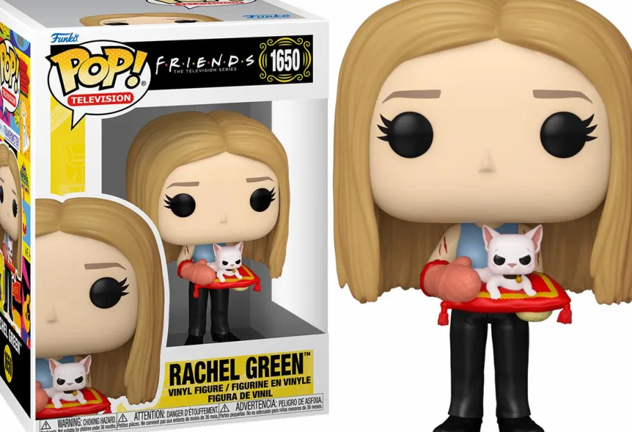 Standard Pop!>Friends - Rachel Green with Mrs. Whiskerson Pop! Vinyl Figure