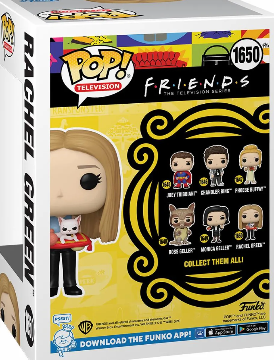 Standard Pop!>Friends - Rachel Green with Mrs. Whiskerson Pop! Vinyl Figure