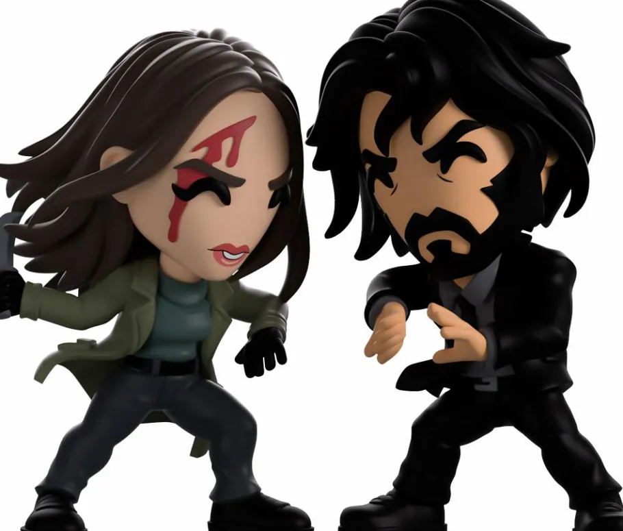 Designer Vinyl>John Wick From the World of : Ballerina (2025) - The Ballerina and 4.5" Vinyl Figure 2-Pack