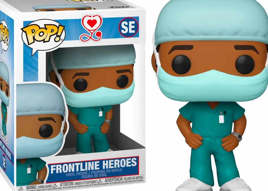 Standard Pop!>Front Line Heroes - Male Hospital Worker #2 Pop! Vinyl Figure
