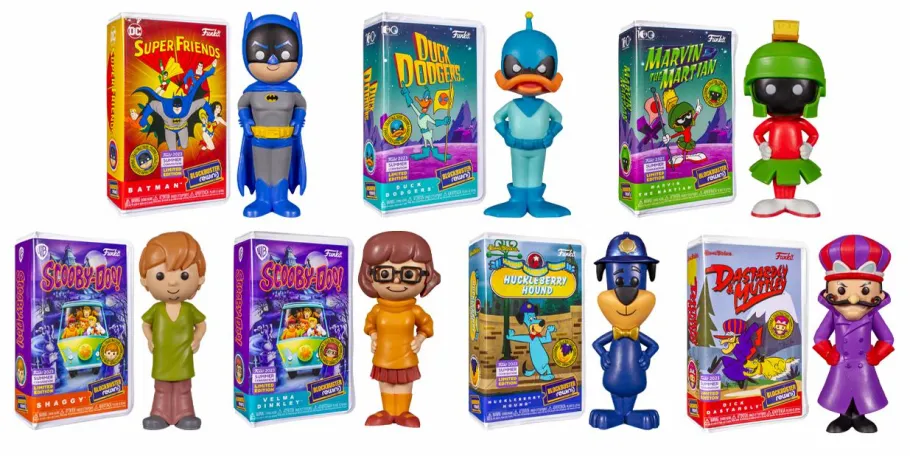 Designer Vinyl>Funko Original Funko - 2023 Summer Convention Exclusive Complete Blockbuster Rewind Vinyl Figure Bundle (Set of 7)