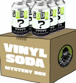 Designer Vinyl>Vinyl SODA Funko SODA - Popcultcha’s 6-Pack of Tinnies Mystery Box (Includes 6 Mystery Funko Figures with Collector Can)