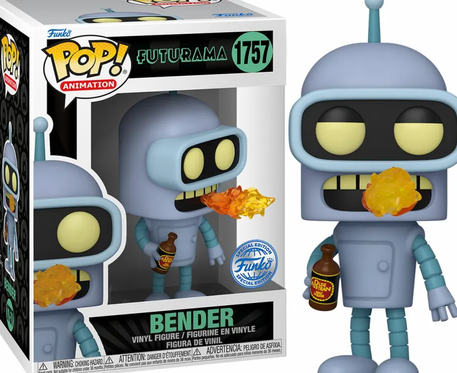 Standard Pop!>Futurama - Bender with Fire Breath Pop! Vinyl Figure