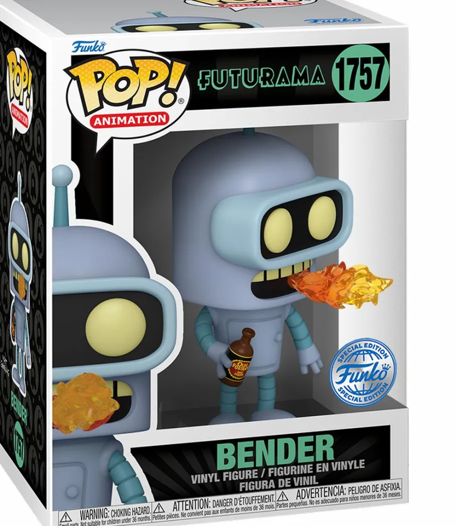 Standard Pop!>Futurama - Bender with Fire Breath Pop! Vinyl Figure