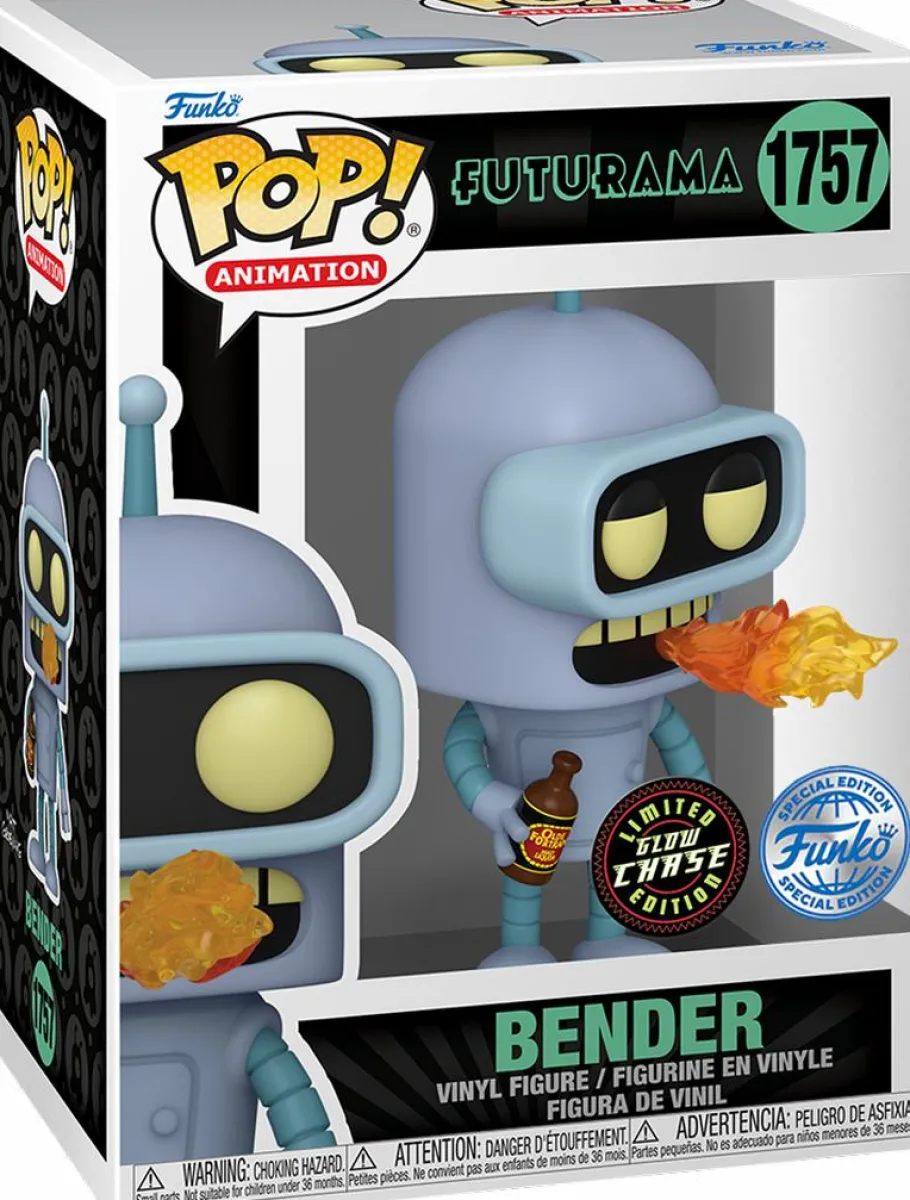 Standard Pop!>Futurama - Bender with Fire Breath Pop! Vinyl Figure