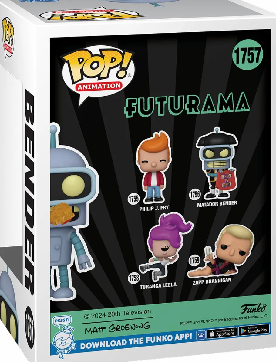 Standard Pop!>Futurama - Bender with Fire Breath Pop! Vinyl Figure